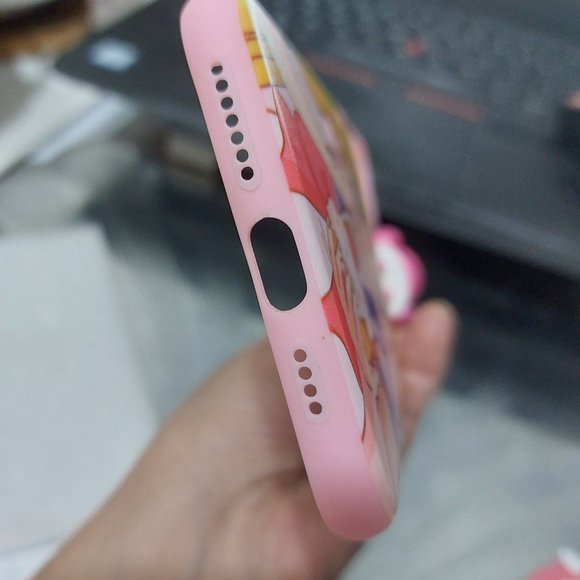 Sailor Moon Phone Case Cover With Phone Grip Super Cute Eating Yummy Dessert - Picture 13 of 15